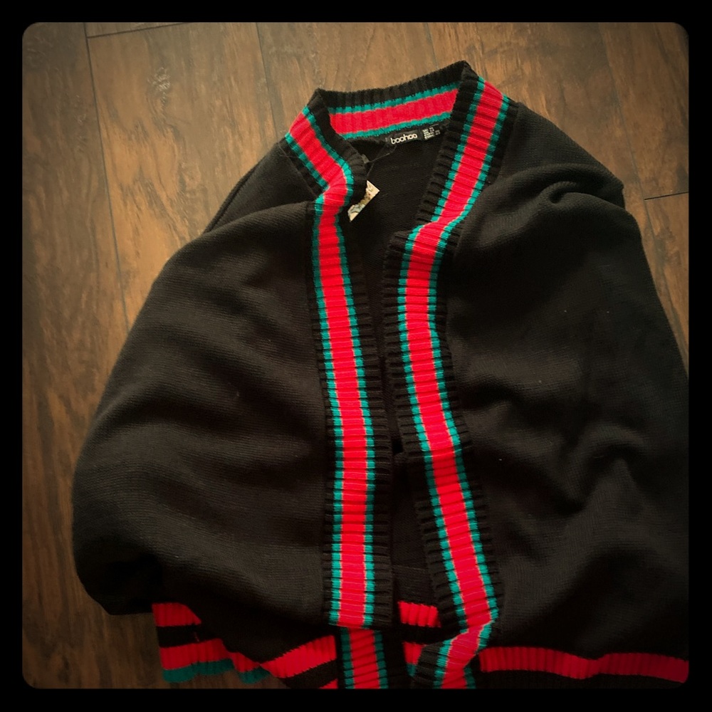 Boohoo chunky cardigan sweater